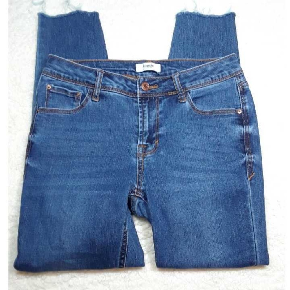 kensie jeans 2/26 effortless ankle mid rise